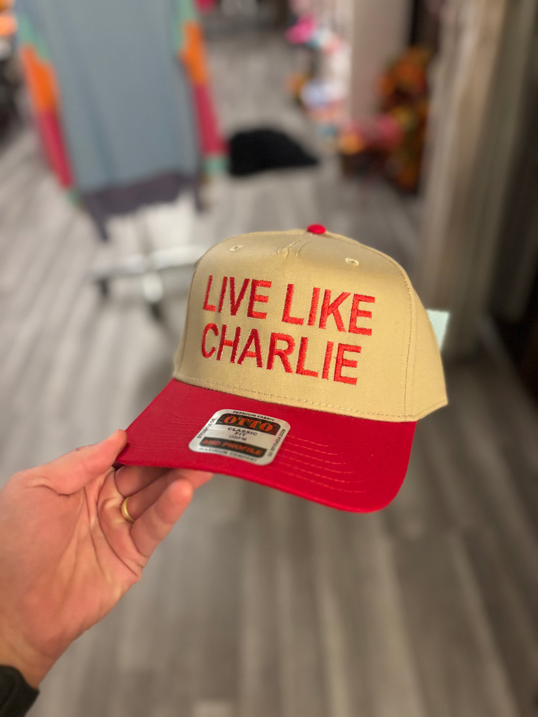 Booth #4 Live Like Charlie Hat