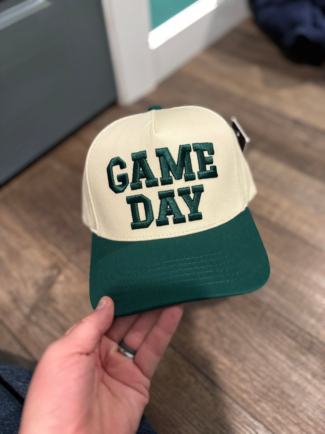 Green Game Day Trucker Hat