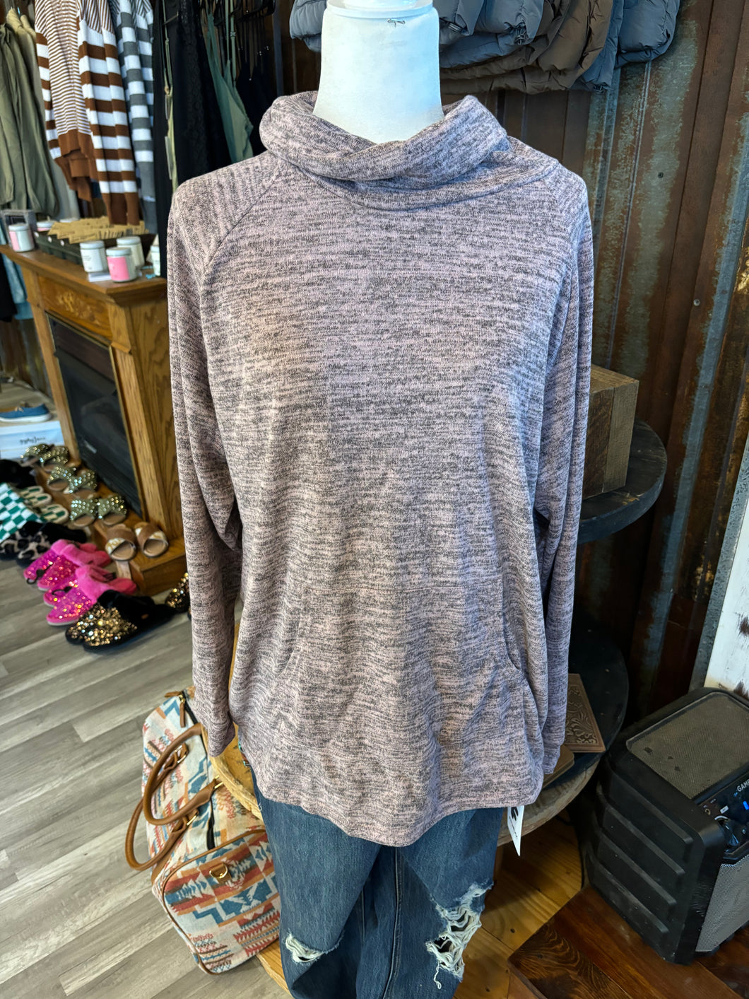 Cowl Neck Sweater