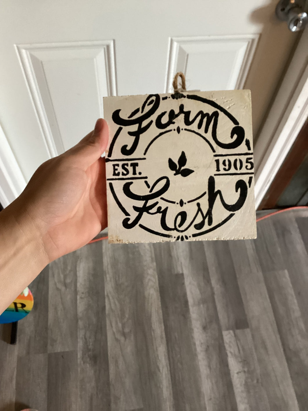 Booth #3 Square Sign