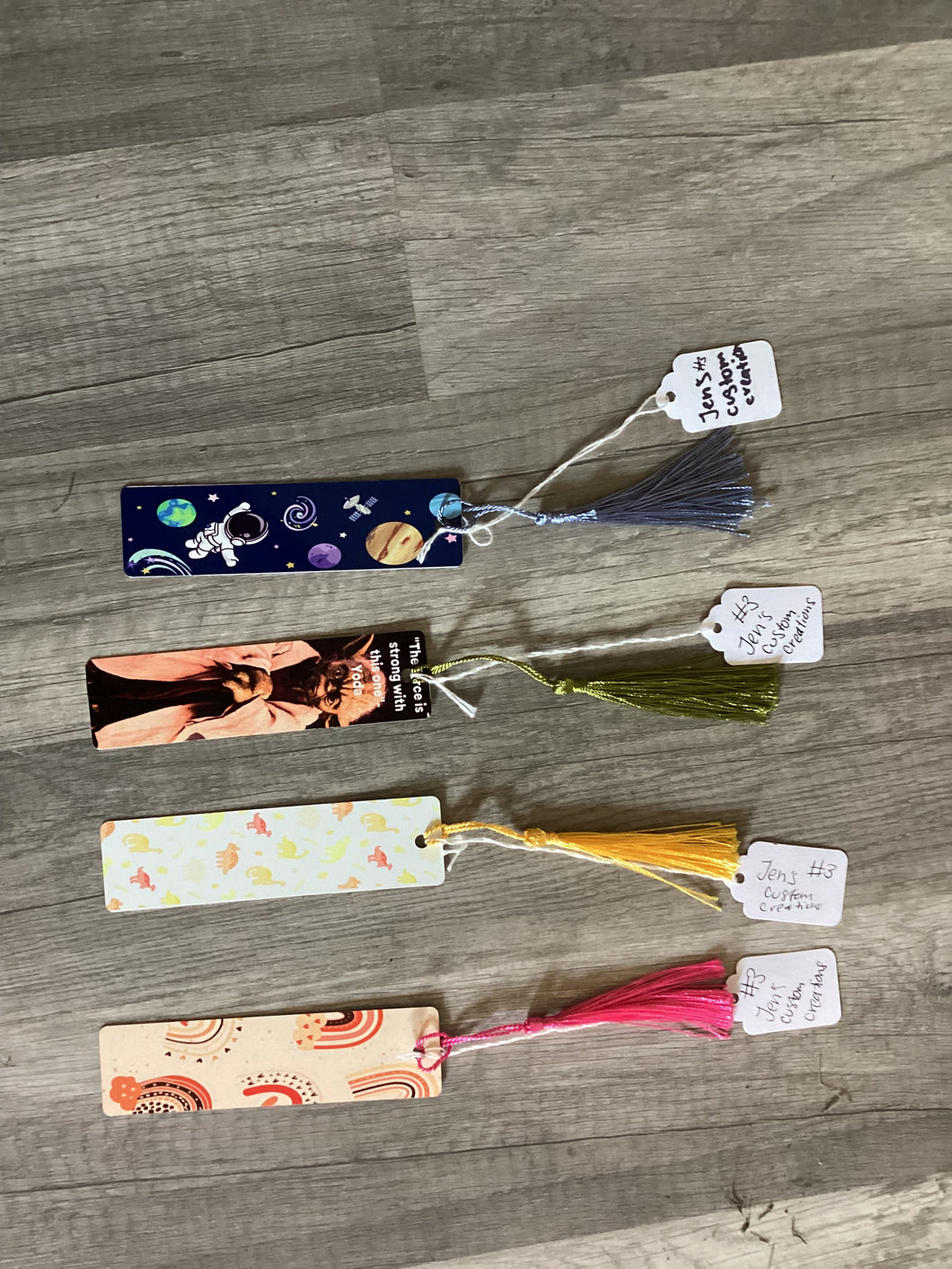 Booth #3 Bookmarks