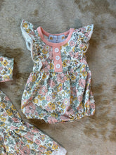 Load image into Gallery viewer, Floral Girl Romper
