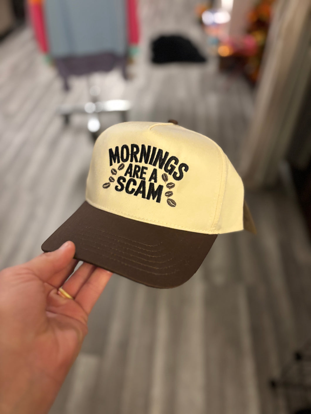 Booth #4 Mornings are a Scam