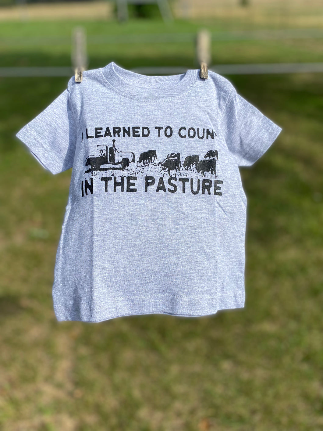 Count Cows Kids Tee