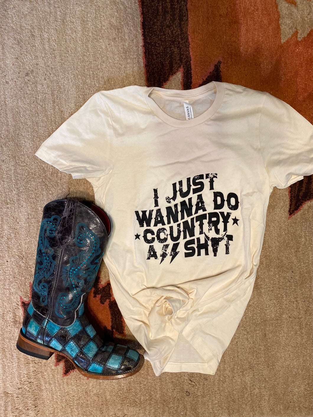 Country A$$ $hit Tee