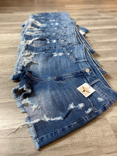 Load image into Gallery viewer, Blue Jean Baby Shorts
