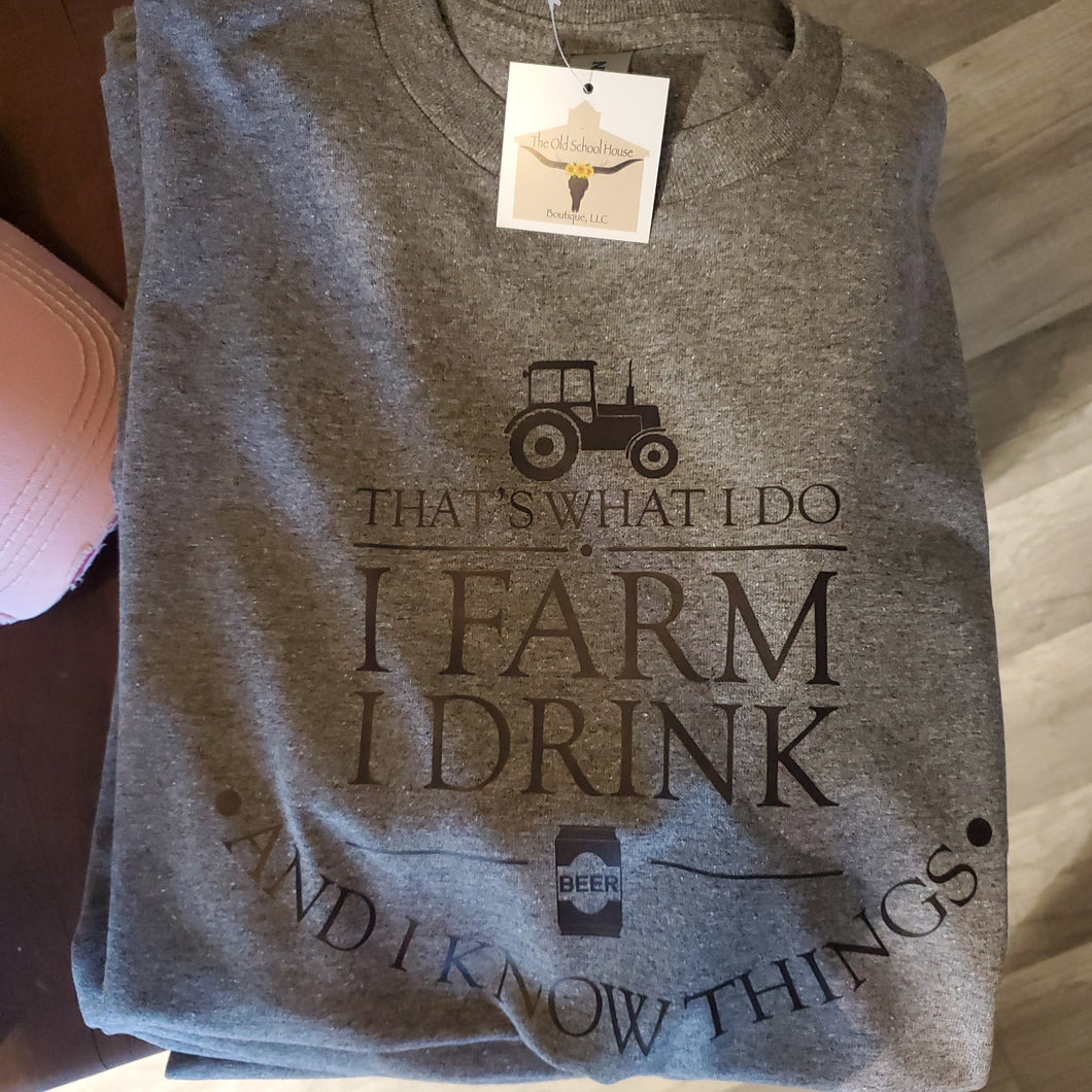 Farmer & Beer Tee