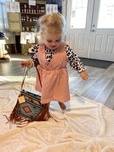 Load image into Gallery viewer, Kids Leopard Ruffle Dress
